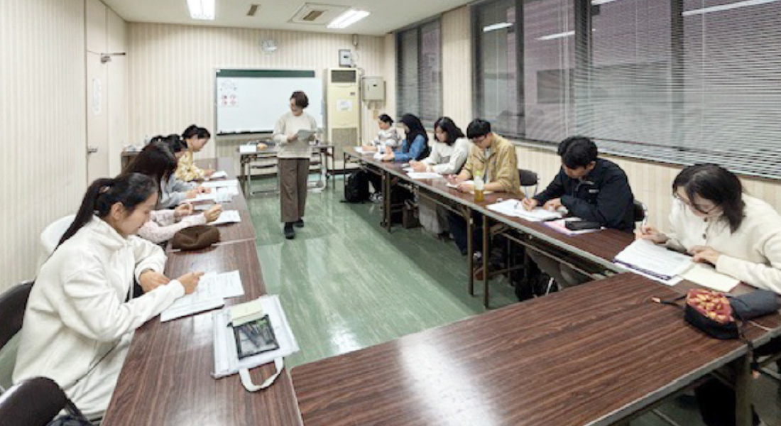平塚の日本語教室の様子